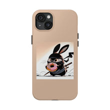 Load image into Gallery viewer, Ninja Bunny w/Donut Phone Cases
