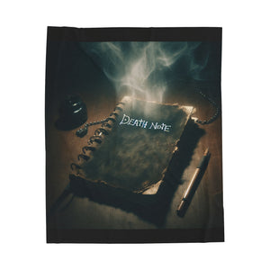 Death Note Velveteen Plush Blanket