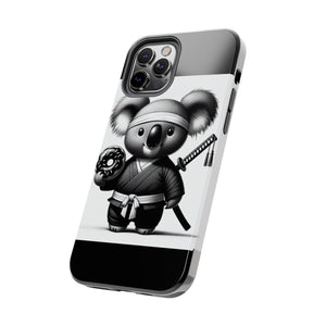 Ninja Koala w/Donut Phone Cases