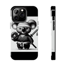 Load image into Gallery viewer, Ninja Koala w/Donut Phone Cases
