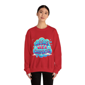 Jesus Was A Carpenter Crewneck Sweatshirt