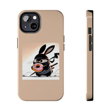 Load image into Gallery viewer, Ninja Bunny w/Donut Phone Cases
