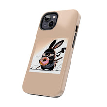 Load image into Gallery viewer, Ninja Bunny w/Donut Phone Cases
