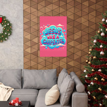 Load image into Gallery viewer, Jesus Was A Carpenter Poster
