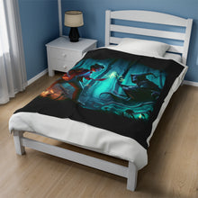 Load image into Gallery viewer, Harry Vs. Voldemort Velveteen Plush Blanket
