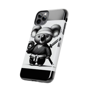 Ninja Koala w/Donut Phone Cases