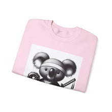 Load image into Gallery viewer, Ninja Koala w/Donut Crewneck Sweatshirt
