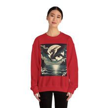 Load image into Gallery viewer, Moonlight Dragon Crewneck Sweatshirt
