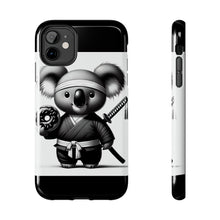 Load image into Gallery viewer, Ninja Koala w/Donut Phone Cases
