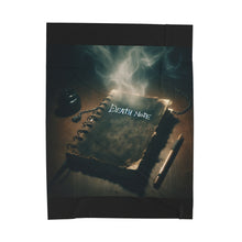 Load image into Gallery viewer, Death Note Velveteen Plush Blanket
