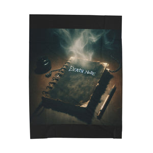 Death Note Velveteen Plush Blanket