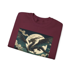 Moonlight Dragon Crewneck Sweatshirt