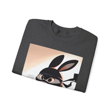 Load image into Gallery viewer, Ninja Bunny w/ Donut Crewneck Sweatshirt
