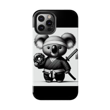 Load image into Gallery viewer, Ninja Koala w/Donut Phone Cases
