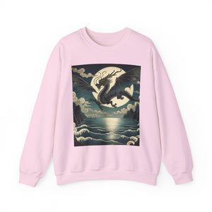 Moonlight Dragon Crewneck Sweatshirt