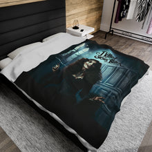 Load image into Gallery viewer, Bellatrix LeStrange Velveteen Plush Blanket
