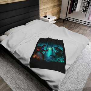 Harry Vs. Voldemort Velveteen Plush Blanket