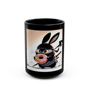 Ninja Bunny w/Donut Mug