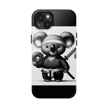 Load image into Gallery viewer, Ninja Koala w/Donut Phone Cases
