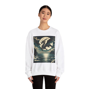 Moonlight Dragon Crewneck Sweatshirt