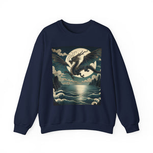 Moonlight Dragon Crewneck Sweatshirt