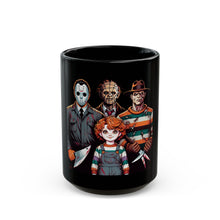 Load image into Gallery viewer, Slasher Black Mug (11oz, 15oz)
