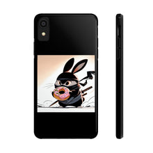 Load image into Gallery viewer, Ninja Bunny w/Donut Phone Cases
