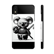 Load image into Gallery viewer, Ninja Koala w/Donut Phone Cases
