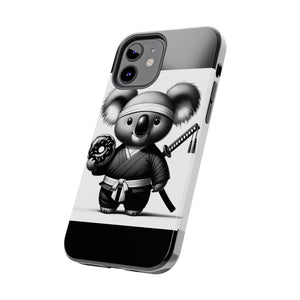 Ninja Koala w/Donut Phone Cases