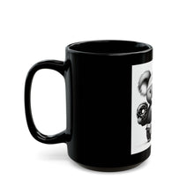 Load image into Gallery viewer, Ninja Koala w/ Donut Mug (11oz, 15oz)
