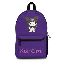 Load image into Gallery viewer, Kuromi Purple Backpack
