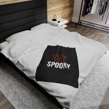 Load image into Gallery viewer, Spooky Season Velveteen Plush Blanket
