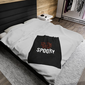 Spooky Season Velveteen Plush Blanket