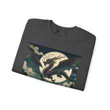 Load image into Gallery viewer, Moonlight Dragon Crewneck Sweatshirt
